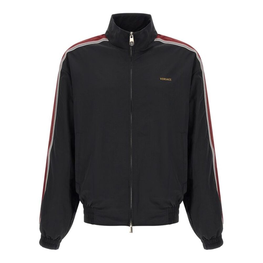 Versace Men Craquelé-Effect Blouson